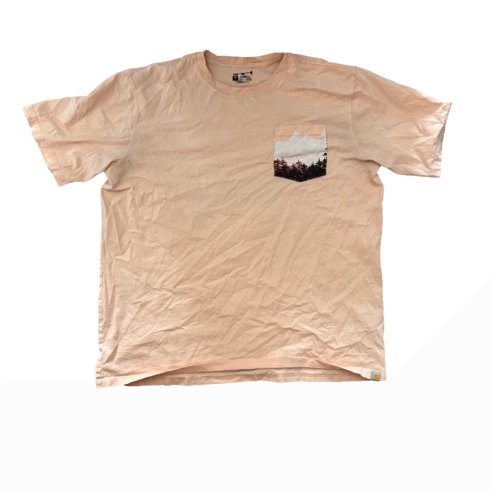 Carhartt Light Peach Relaxed Fit T-Shirt